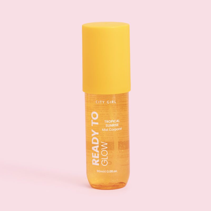 MIST CORPORAL TROPICAL SUNRISE CON GLITTER 90ML - Imagen 3