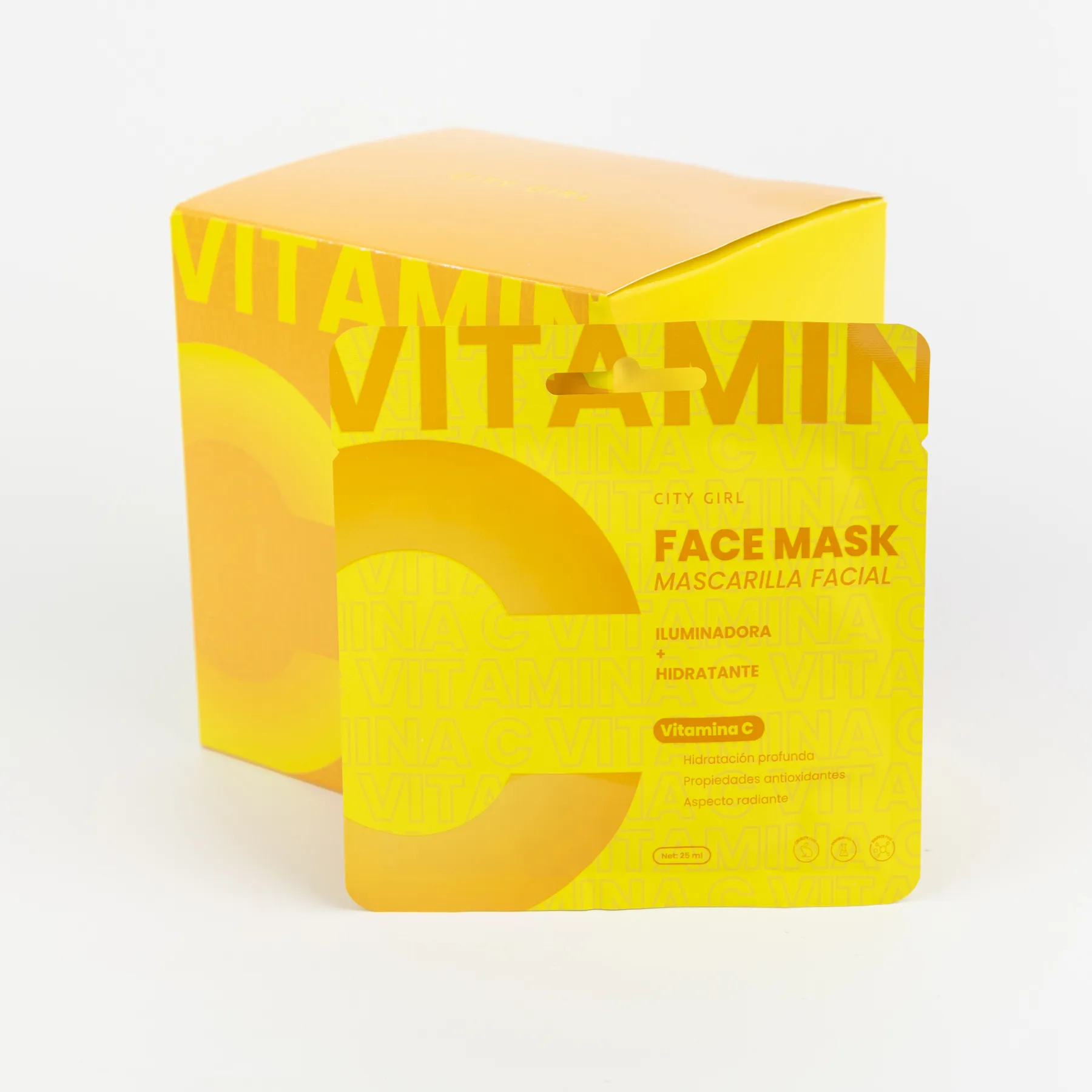 MASCARILLA FACIAL VITAMINA C