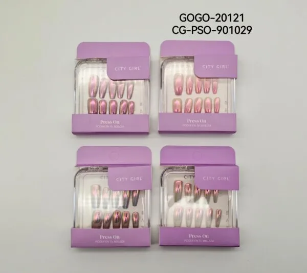 PRESS ON NAILS CITY GIRL