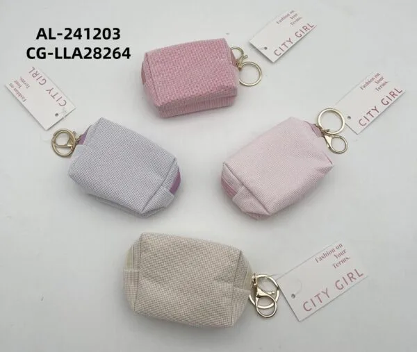 LLAVERO MONEDERO CITY GIRL