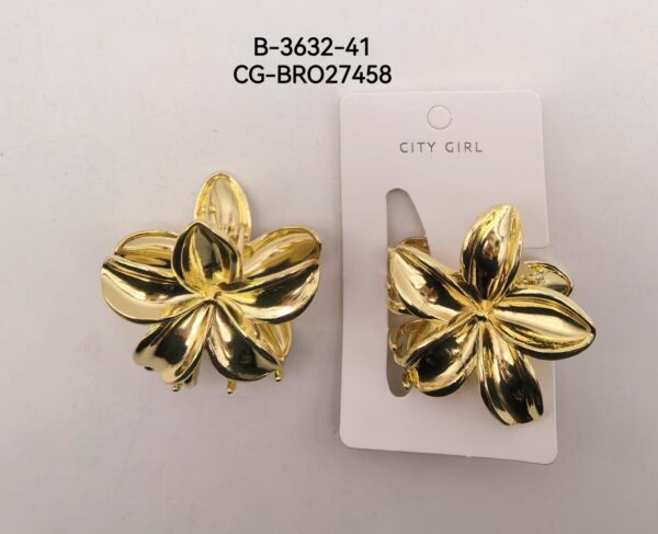 BROCHE FLOR CHICO CITY GIRL