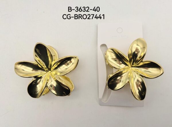 BROCHE FLOR GRANDE CITY GIRL