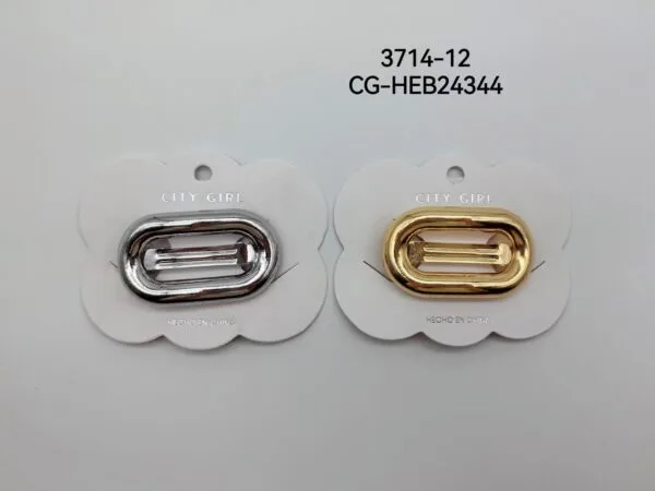 HEBILLA METALIZADA CITY GIRL