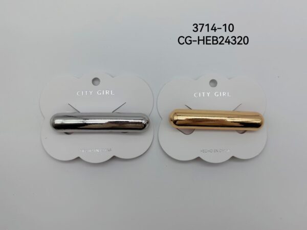 HEBILLA METALIZADA CITY GIRL