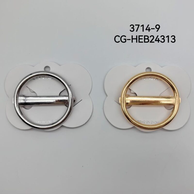 HEBILLA REDONDA CITY GIRL