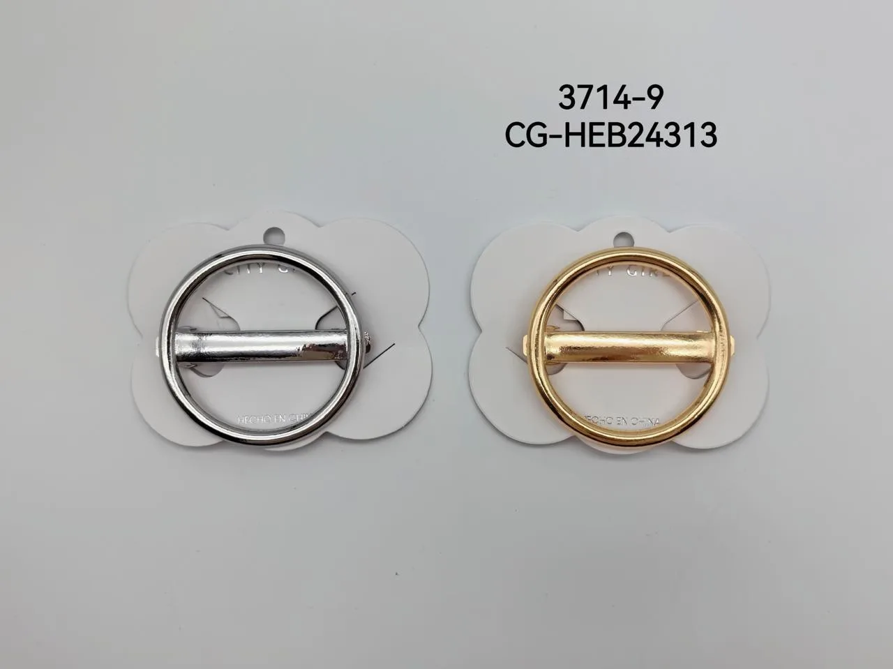 HEBILLA REDONDA CITY GIRL