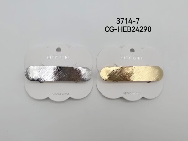 HEBILLA METALIZADA CITY GIRL