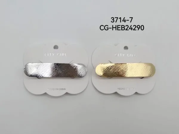 HEBILLA METALIZADA CITY GIRL