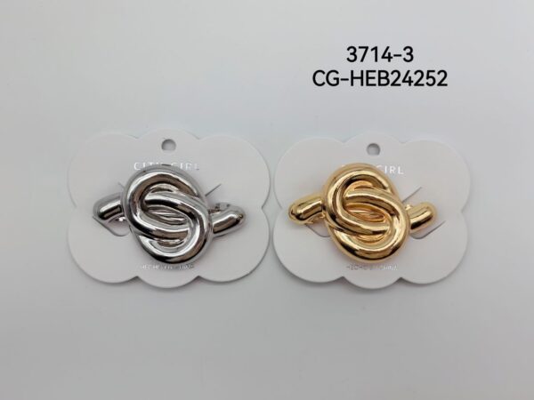 HEBILLA METALIZADA CITY GIRL