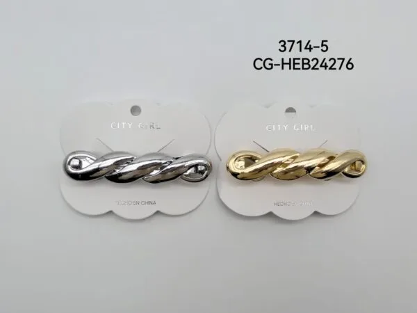 HEBILLA METALIZADA CITY GIRL