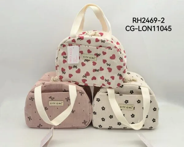 LUNCHERA TERMICA ESTAMPADA CITY GIRL