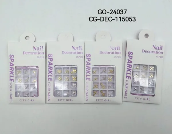 DECORACIÓN PARA UÑAS CRUZ CITY GIRL