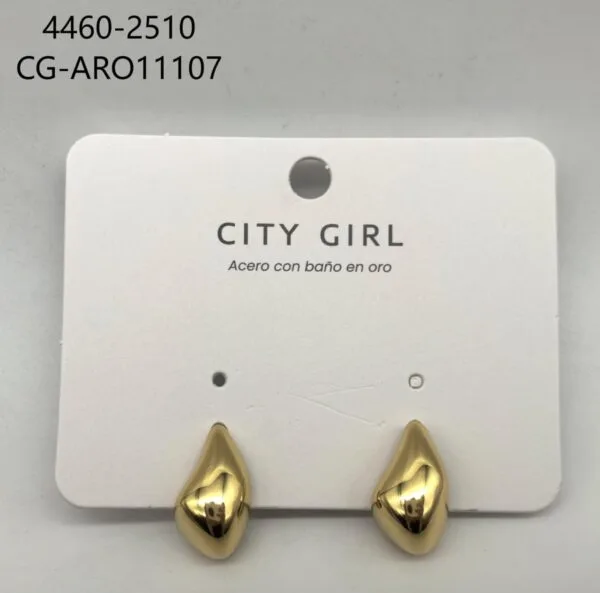 AROS ACERO  CITY GIRL