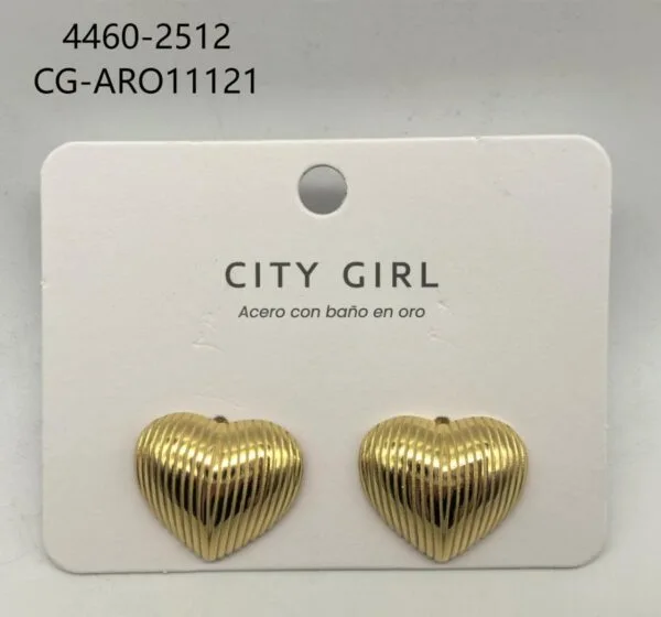 AROS ACERO CITY GIRL