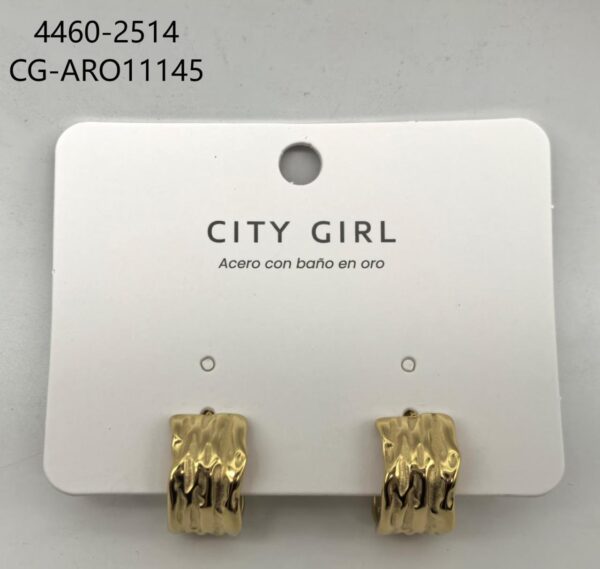 AROS ACERO CITY GIRL