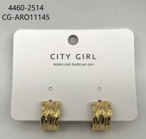 AROS ACERO CITY GIRL