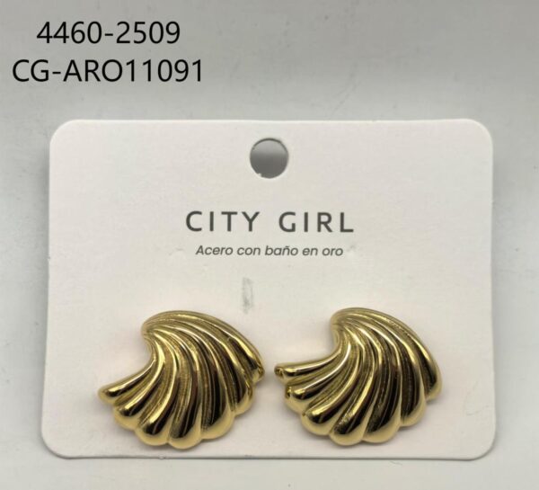 AROS ACERO CITY GIRL