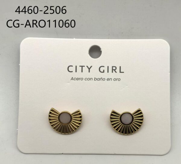 AROS ACERO CITY GIRL