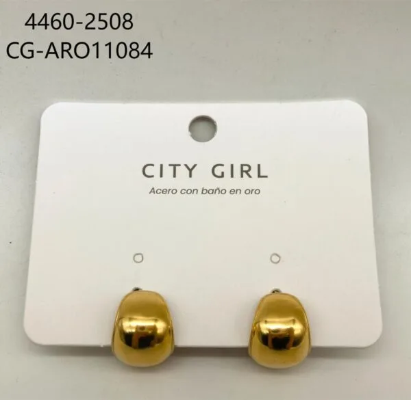 AROS ACERO CITY GIRL