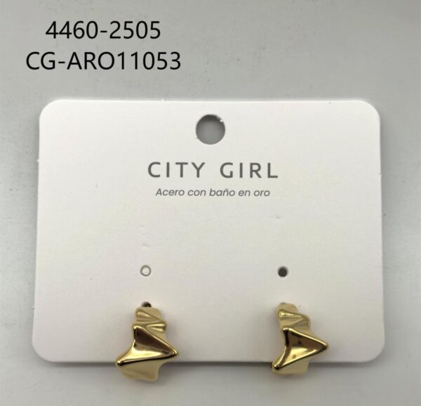 AROS ACERO CITY GIRL
