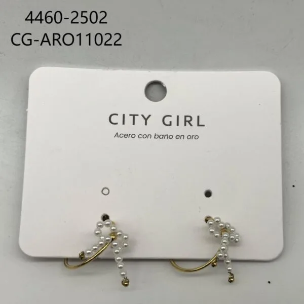 AROS ACERO CITY GIRL
