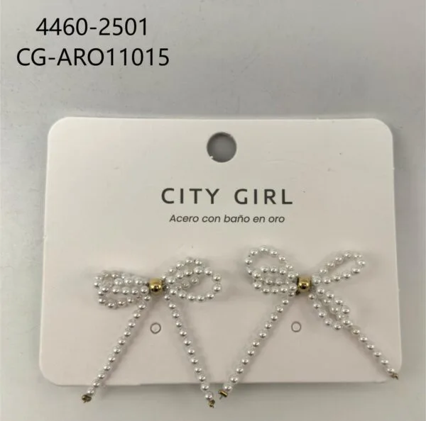 AROS MOÑOS PERLITAS CITY GIRL