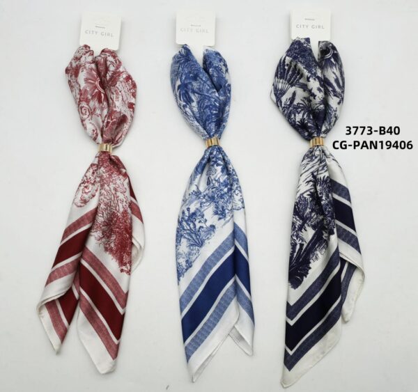 PAÑUELO DE SEDA CITY GIRL