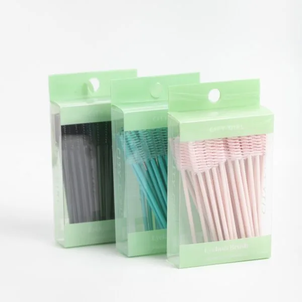 CEPILLOS UNICOLORES DE PESTAÑAS