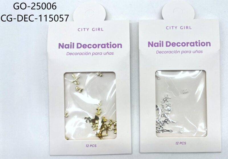 DECORACIÓN PARA UÑAS DE MOÑOS CITY GIRL