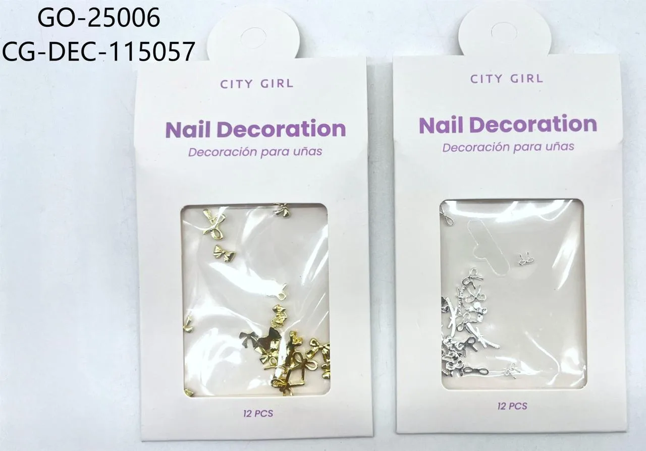 DECORACIÓN PARA UÑAS DE MOÑOS CITY GIRL