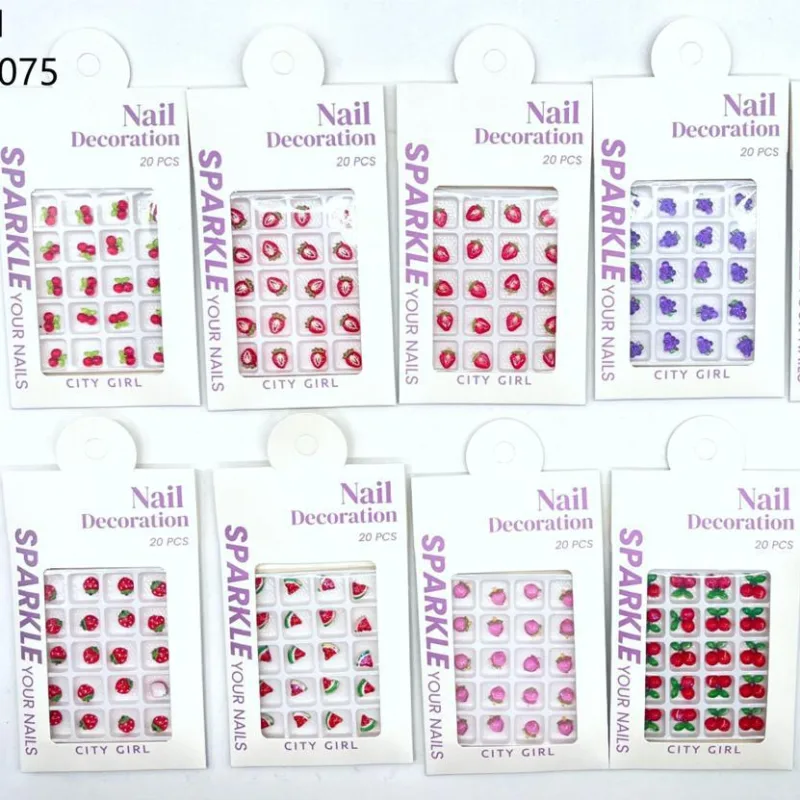 DECORACIÓN DE UÑAS FRUTAS CITY GIRL