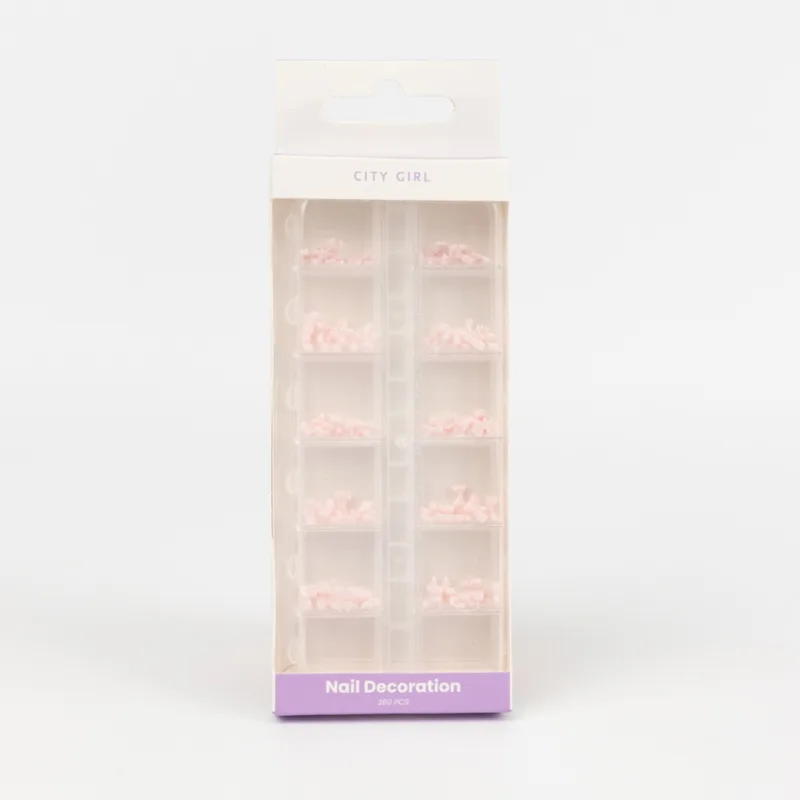 DECORACION DE MOÑOS PARA UÑAS