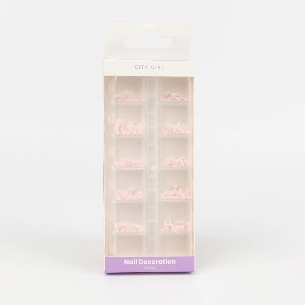 DECORACION DE MOÑOS PARA UÑAS