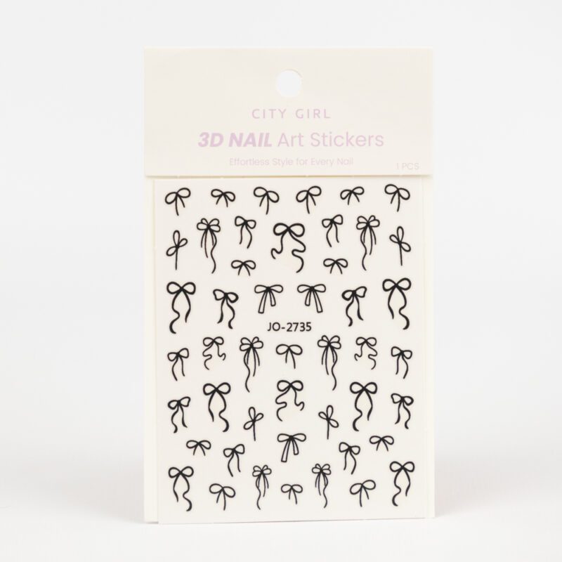 STICKERS DE MOÑOS 3D PARA UÑAS