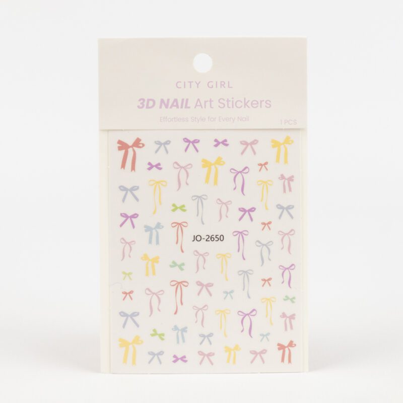 STICKERS DE MOÑOS 3D PARA UÑAS - Imagen 2