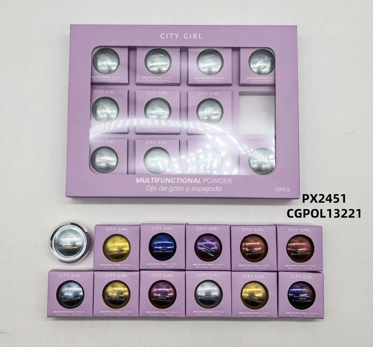 POLVO EFECTO OJO DE GATO