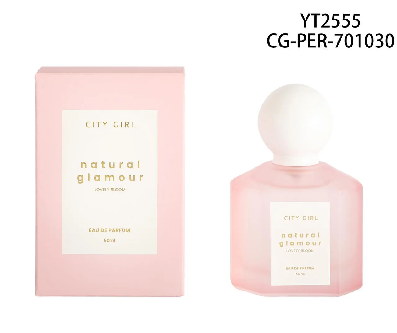 PERFUME NATURAL GLAMOUR LOVELY BLOOM 50ML
