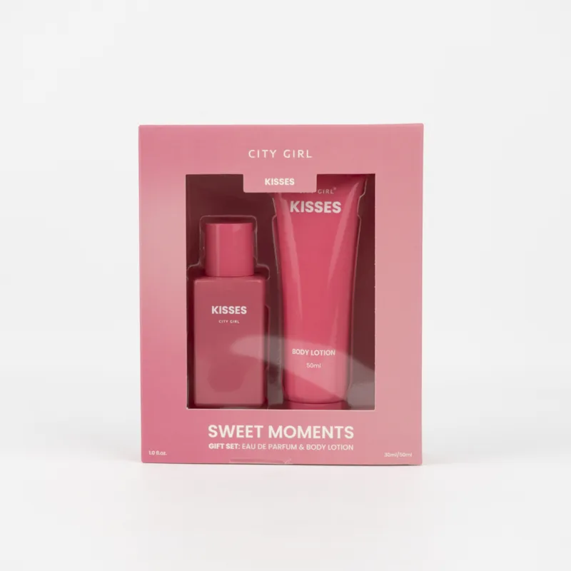 SET DE CREMA 30ML + PERFUME 50ML KISSES