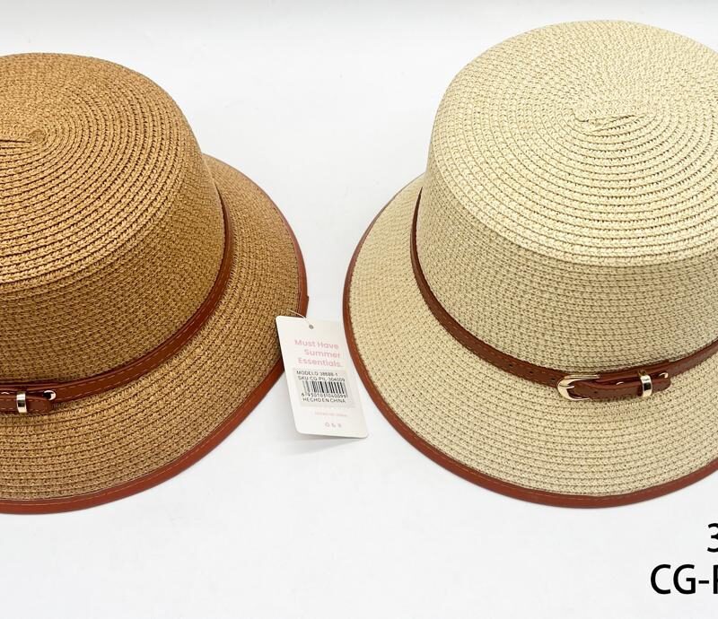 SOMBRERO DE ARPILLERA ALTO CON HEBILLA