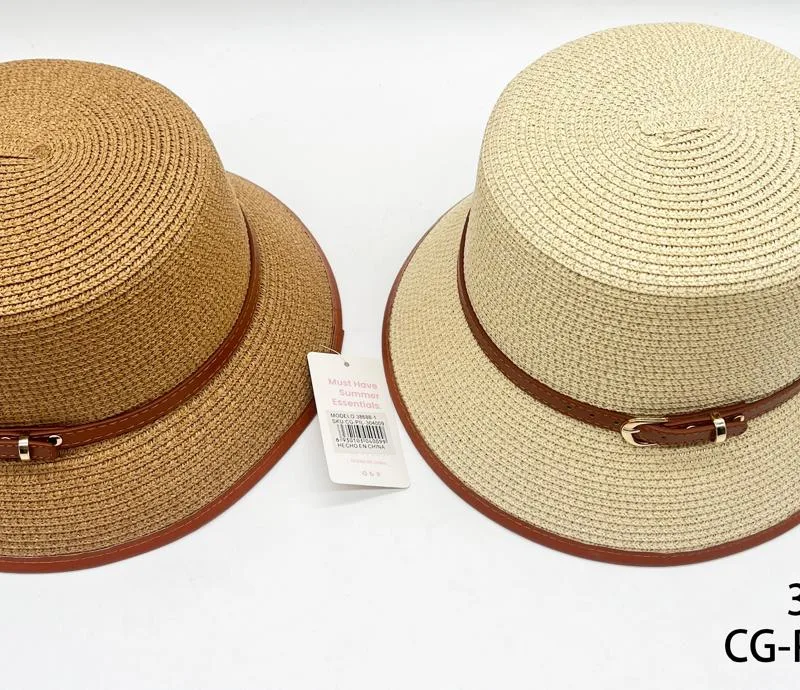 SOMBRERO DE ARPILLERA ALTO CON HEBILLA