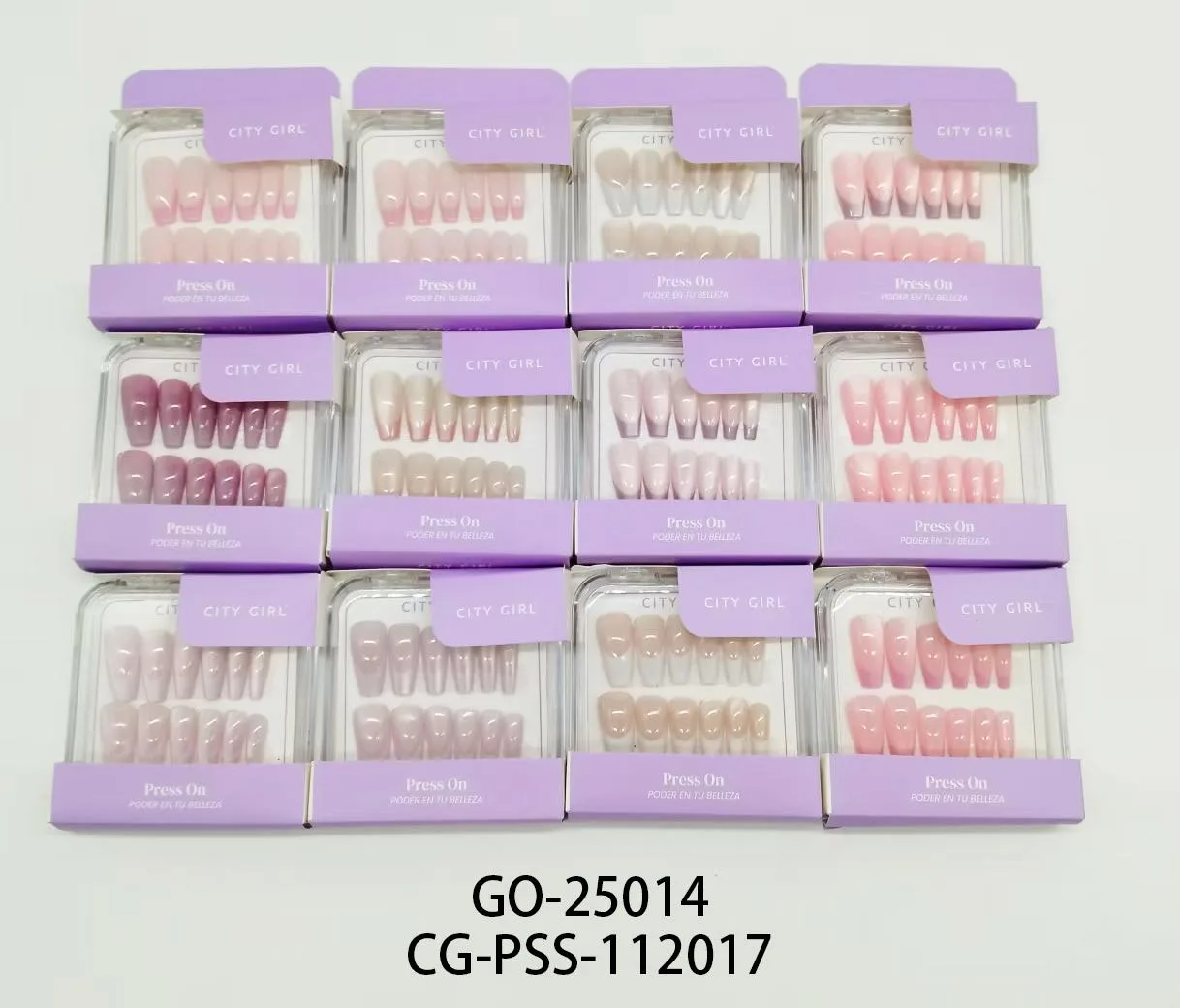 PRESS ON BALLERINA OJO DE GATO