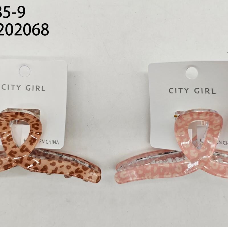 BROCHE PARA EL PELO MOÑO ANIMAL PRINT