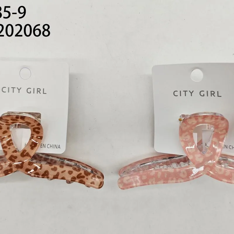 BROCHE PARA EL PELO MOÑO ANIMAL PRINT