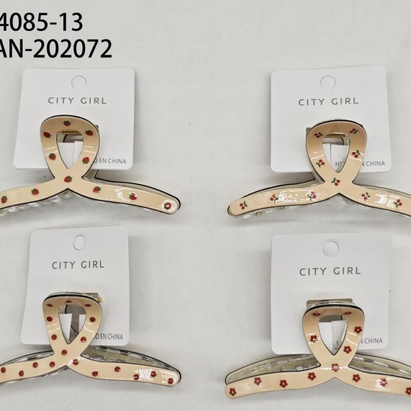 BROCHE PARA EL PELO BEIGE