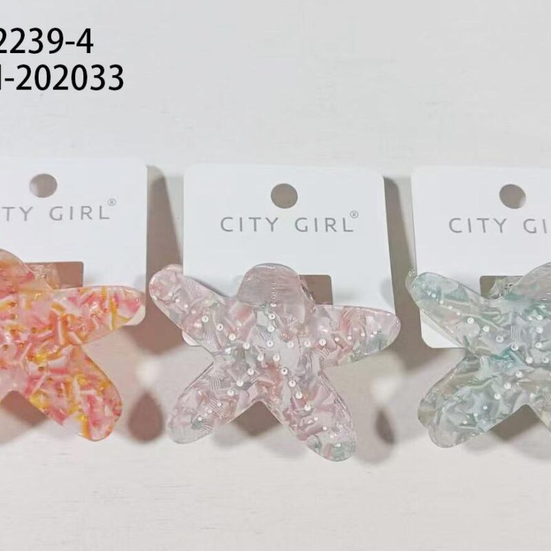 BROCHE PARA EL PELO DE ESTRELLA DE MAR