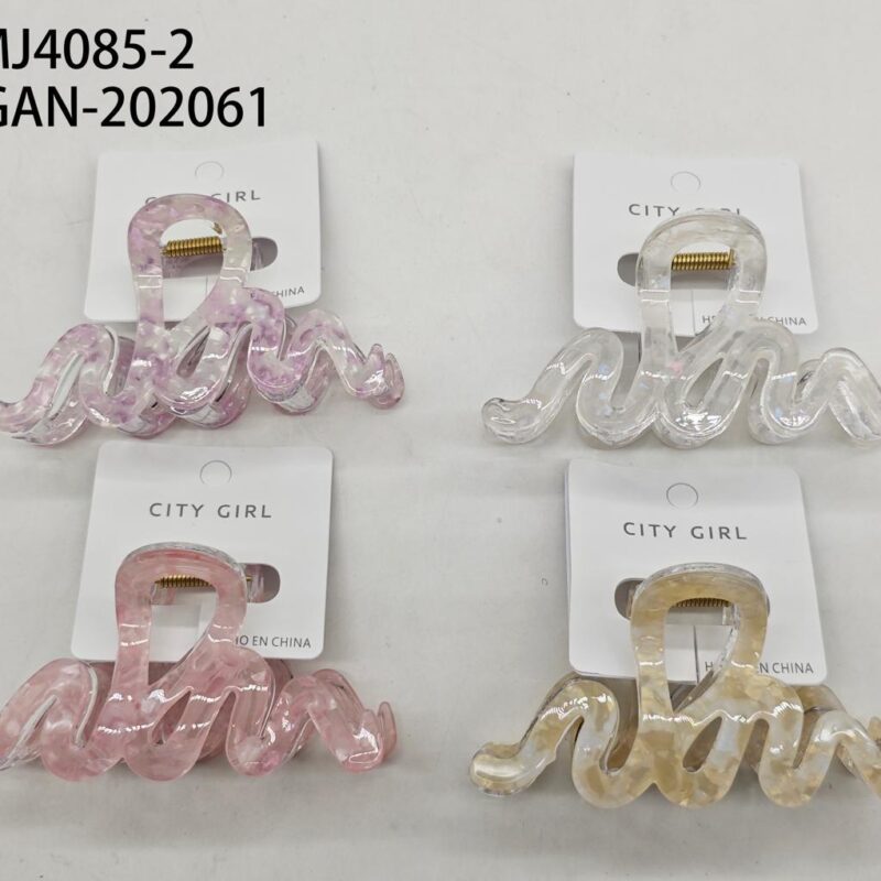 BROCHE PARA EL PELO ONDAS MARMOLADAS