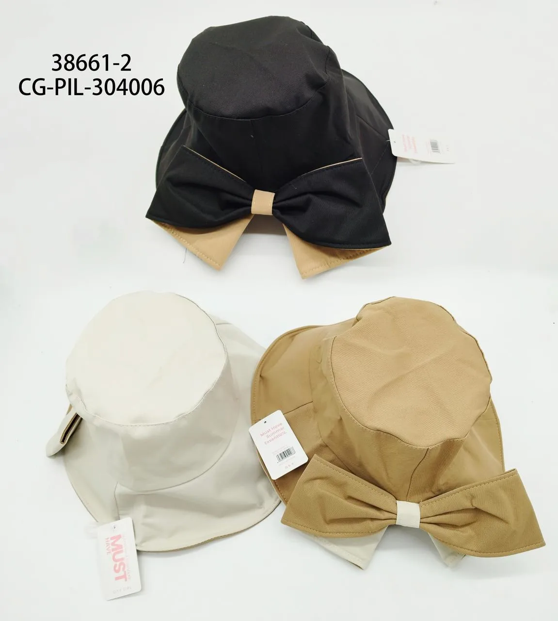 SOMBRERO TIPO PILUSO CON MOÑO