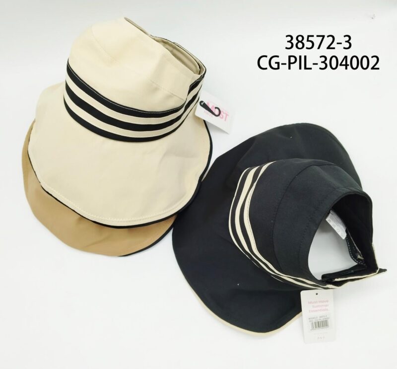 SOMBRERO PARASOL CON LINEAS