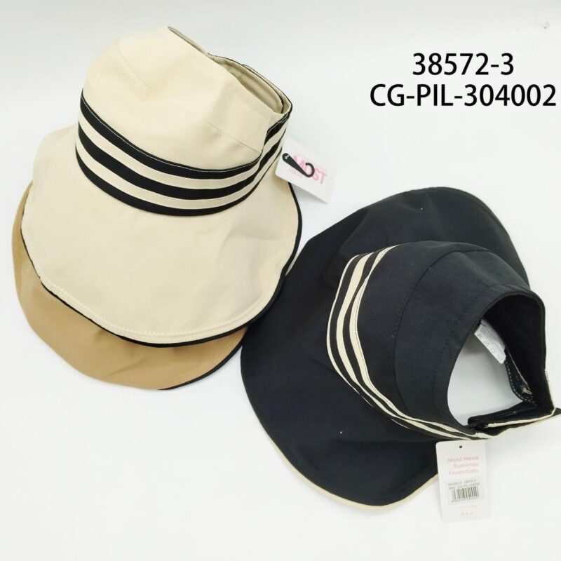 SOMBRERO PARASOL CON LINEAS