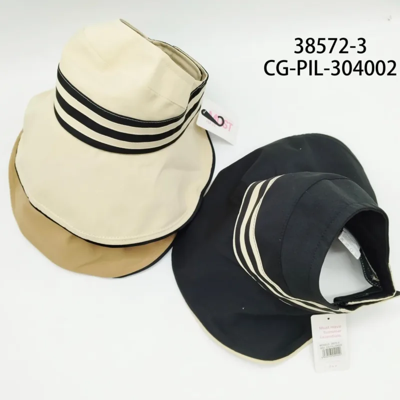 SOMBRERO PARASOL CON LINEAS